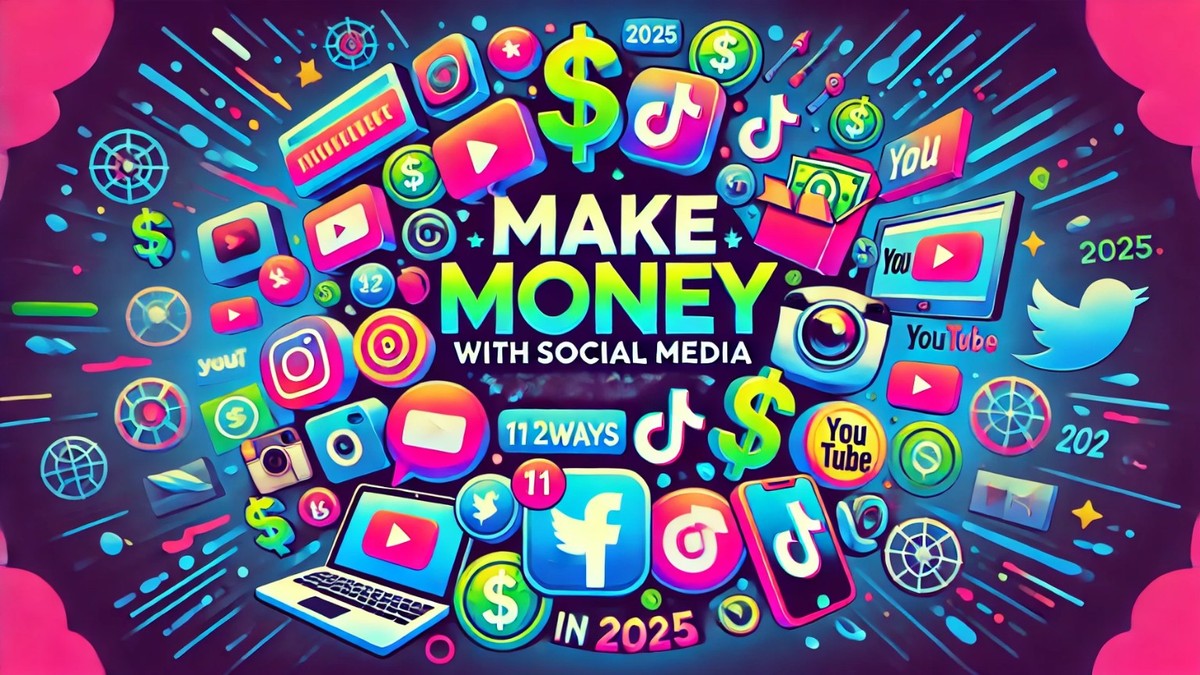 Make Money Online with Social Media :11 Ways in 2025