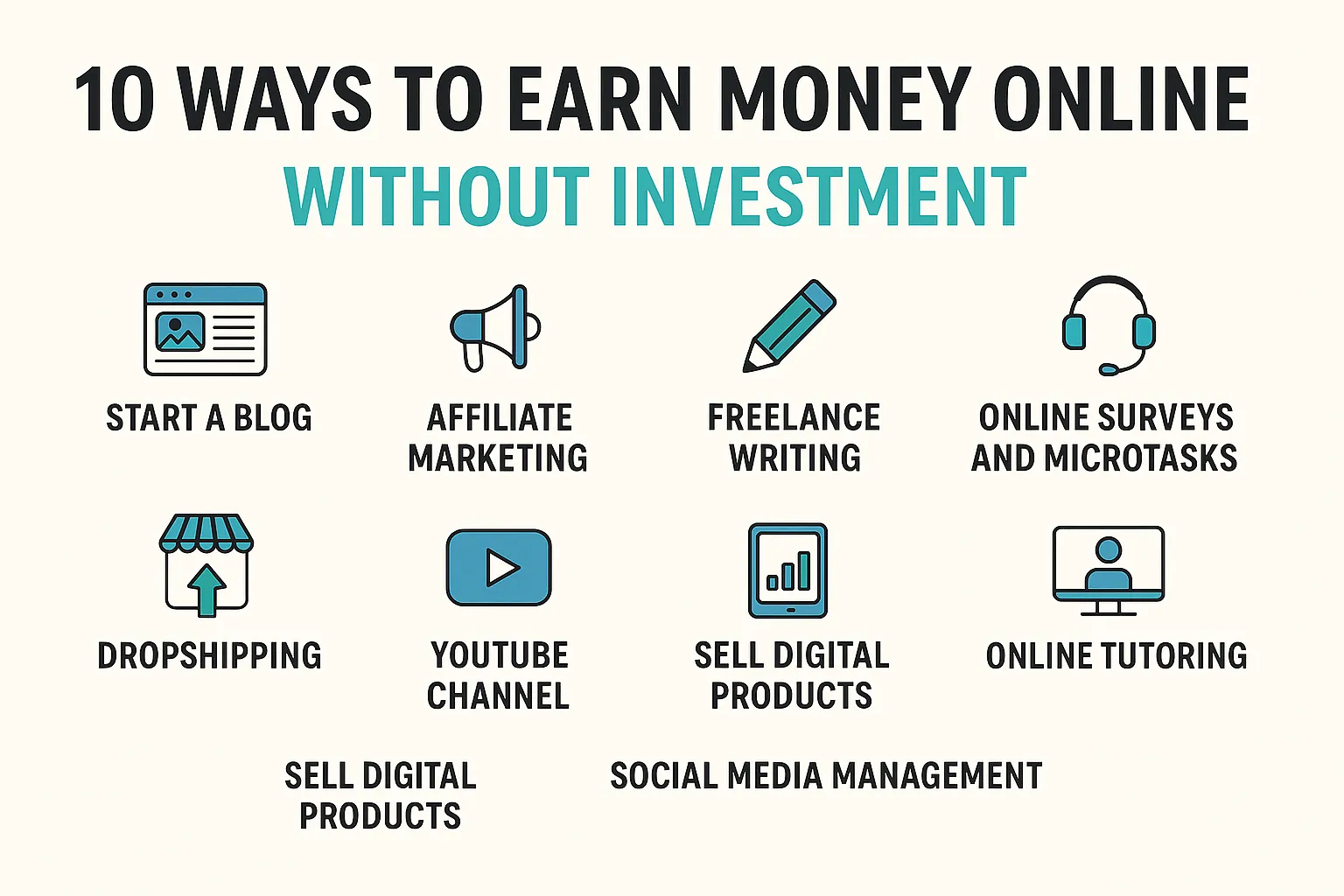 Easy Way to Earn Without Investment