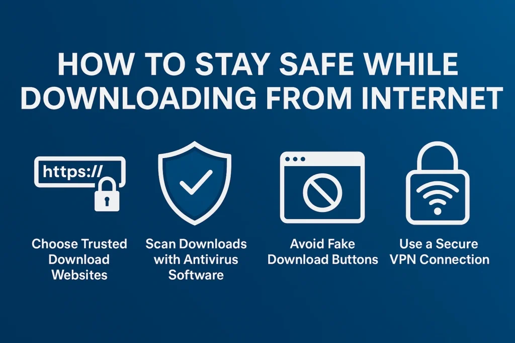 How to Stay Safe While Downloading from the Internet