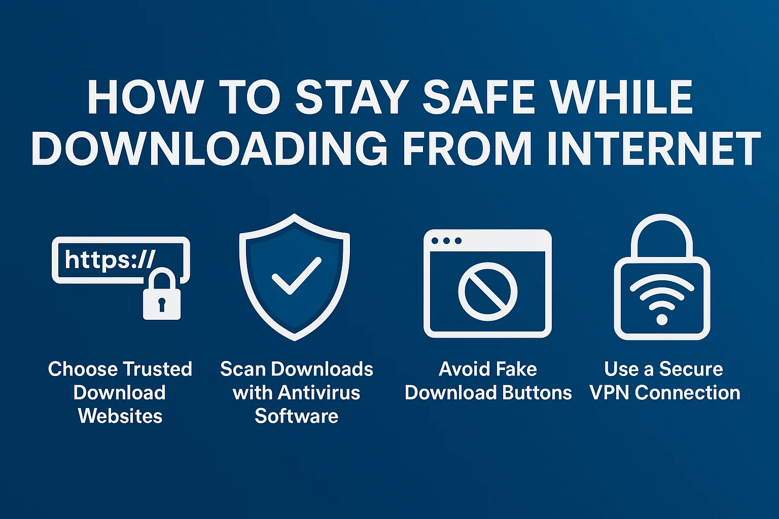 How to Stay Safe While Downloading from the Internet