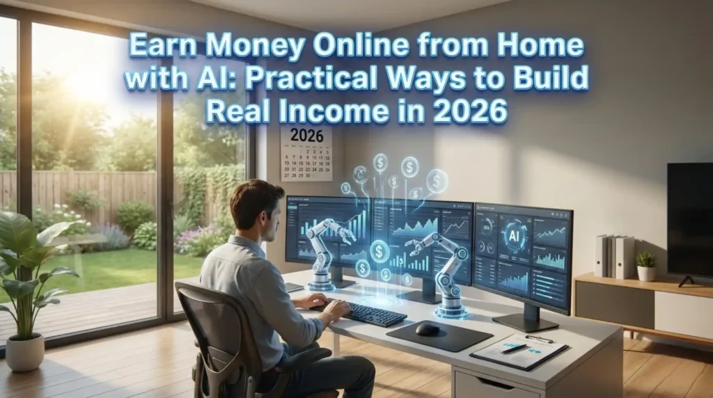 Earn Money Online from Home with AI: Practical Ways to Build Real Income in 2026