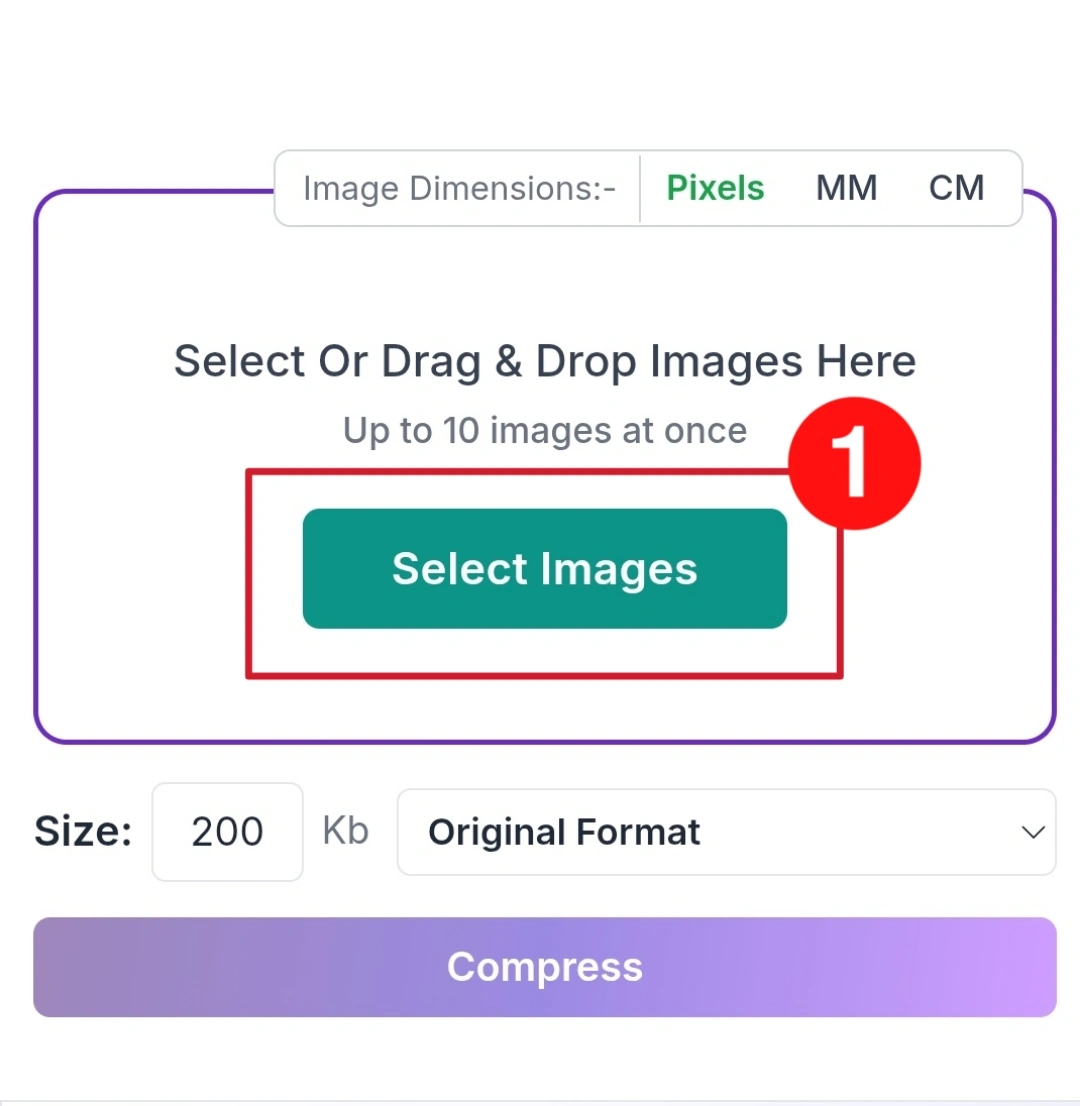 image to 200kb online free compressor